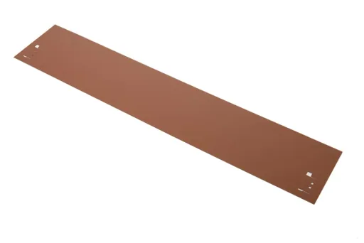 Metalen graskant 13,5 cm x 120 cm, grijs