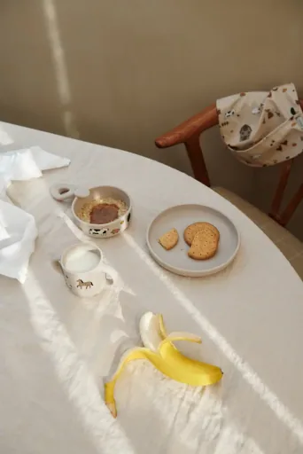 Liewood Kinderservies set - Vivi, siliconen, Boerderij/Sandy