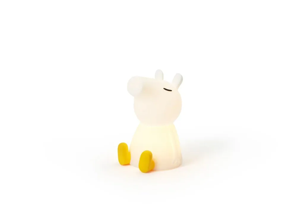 Mr Maria nachtlampje, Stilllicht - voor kinderen, Peppa Pig First, USB-voeding, batterijduur 8 tot 120 uur