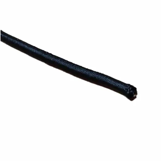 Expanderseil 8 mm zwart, 40 m - Gummikoord voor Afdekzeilen