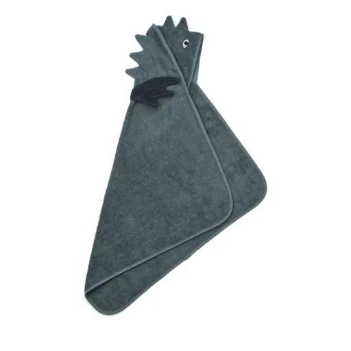Liewood "Albert" Baby kaphanddoek Drakenblauw