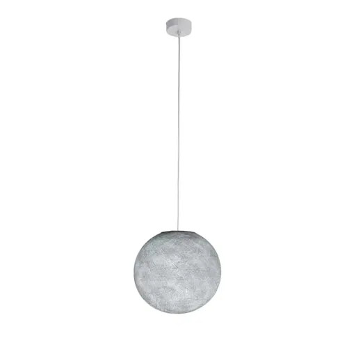 Neef Paul hanglamp bol klein incl. fitting lichtgrijs