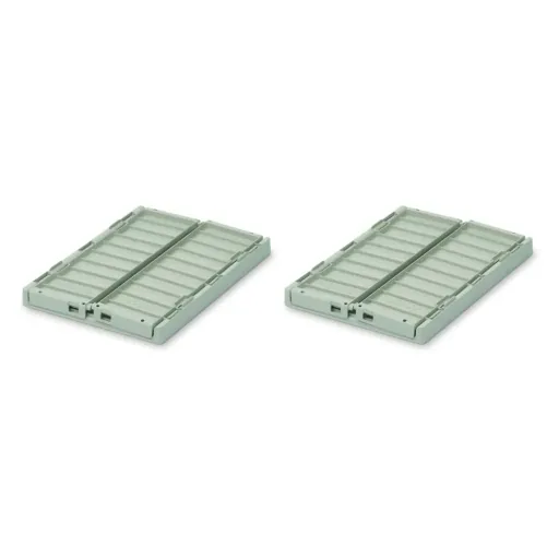 Liewood opbergdoos "Weston" 2-pack M pepermunt