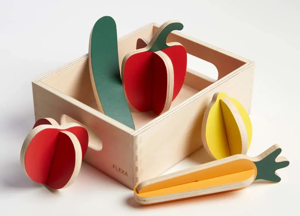 Flexa Kids Speelvoeding Hout Groente