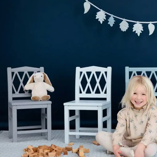 Cam Cam kinderstoel Harlequin wit