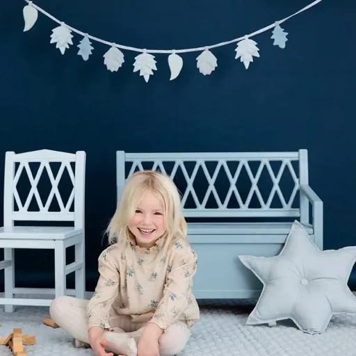 Cam Cam kinderstoel Harlequin wit