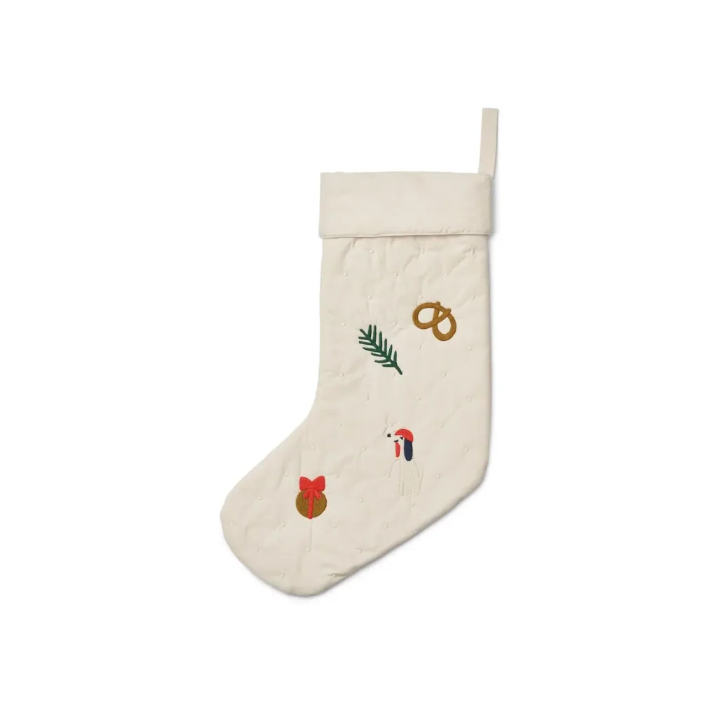Liewood kerstsok van biologisch katoen – Basil