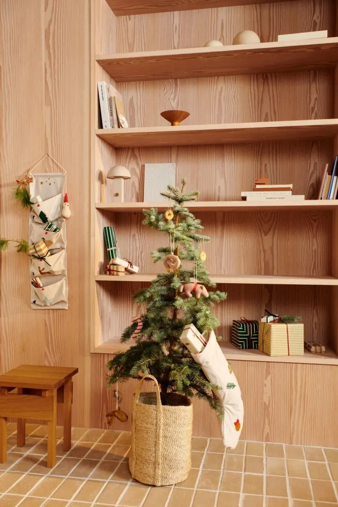 Liewood kerstsok van biologisch katoen – Basil