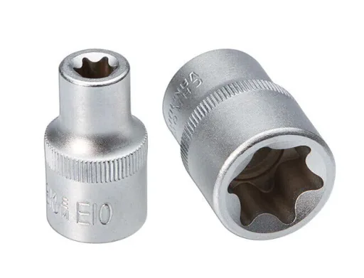zeskant Doppen Set, E-Profiel, 1/2", Industrie Kwaliteit