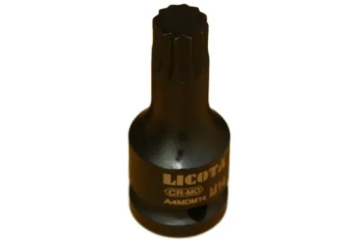 M10 Spline Bit, 1/2" Dop Slagmoersleutel