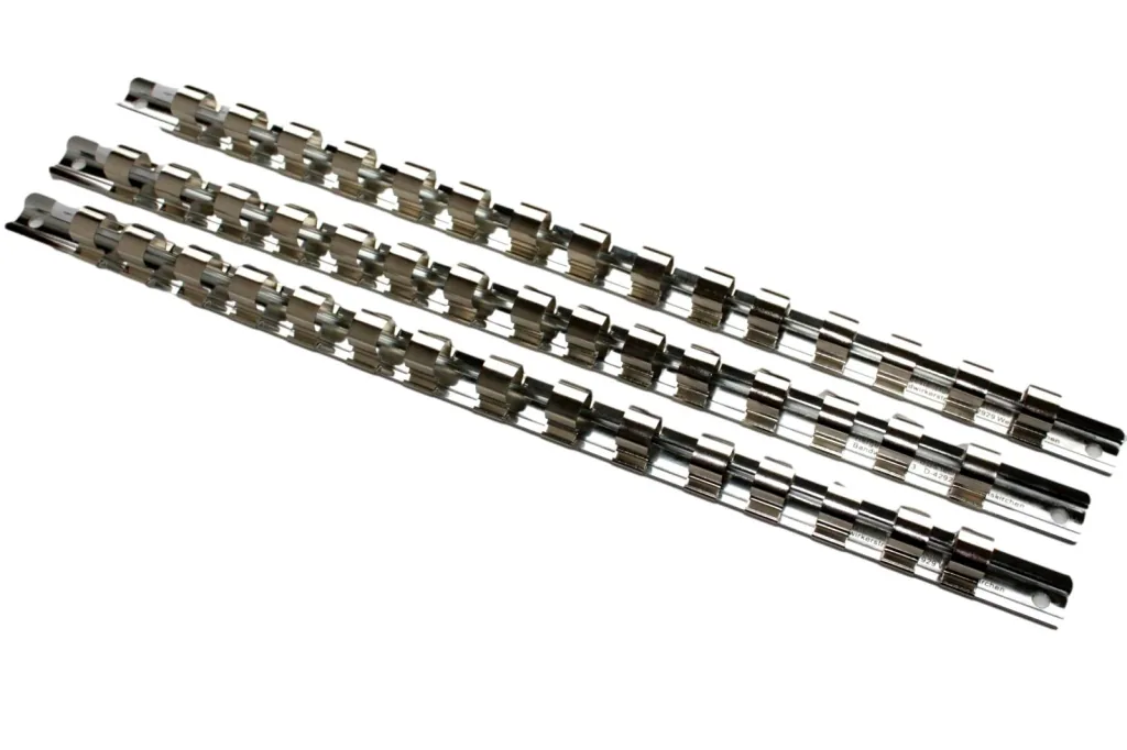 Steeknoppenhouder - 1/2 inch - 15 Clips - Gereedschap Organisatie