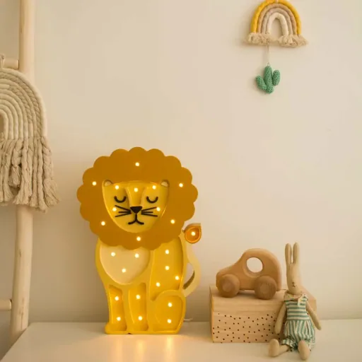 little lights Led deco lamp leeuw