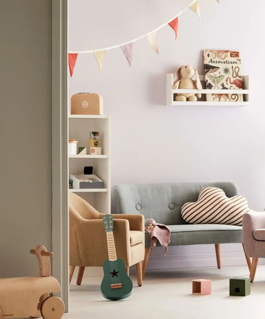 Kids Concept kinderfauteuil Chesterfield lila