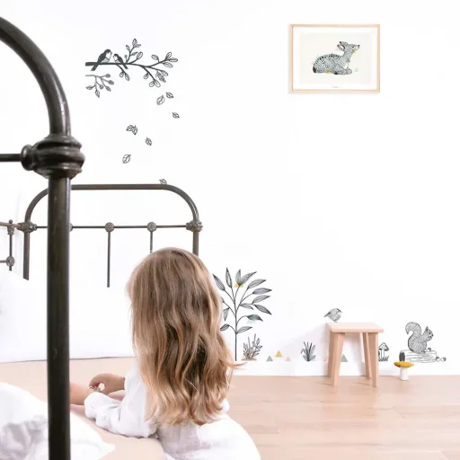 Lilipinso Poster zitten fawn zwart