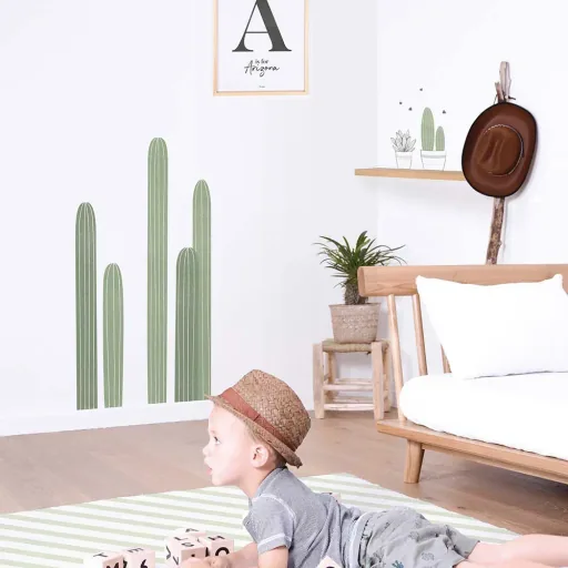 Lilipinso Poster A is voor Arizona zwart op wit