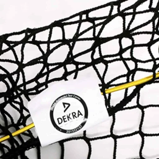 Afdeknet aanhanger, aanhangernet met elastiek, afdeknet knotenloos 3 x 4 m