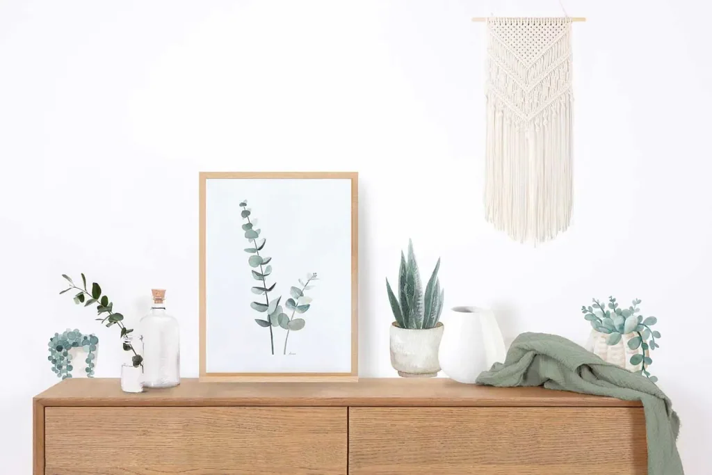 Lilipinso poster eucalyptus zachtgroen