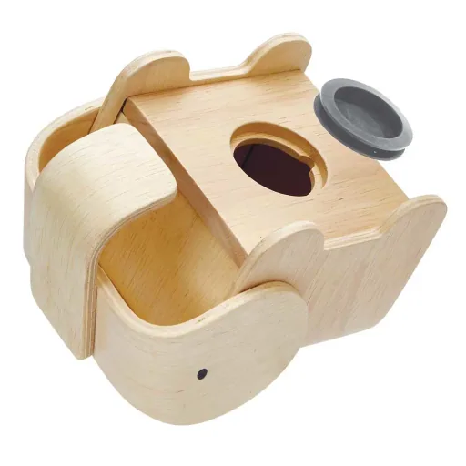 Plan Toys Spaarpot Olifant hout naturel