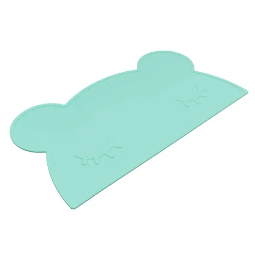 We Might Be Tiny kinder placemat silicone beer mint