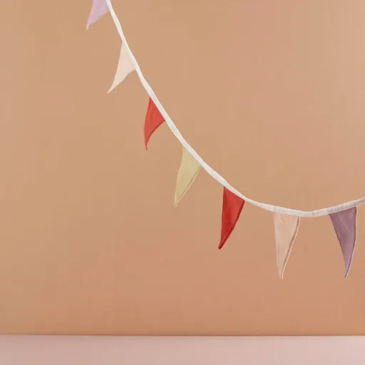 Kids Concept stoffen slinger rood paars