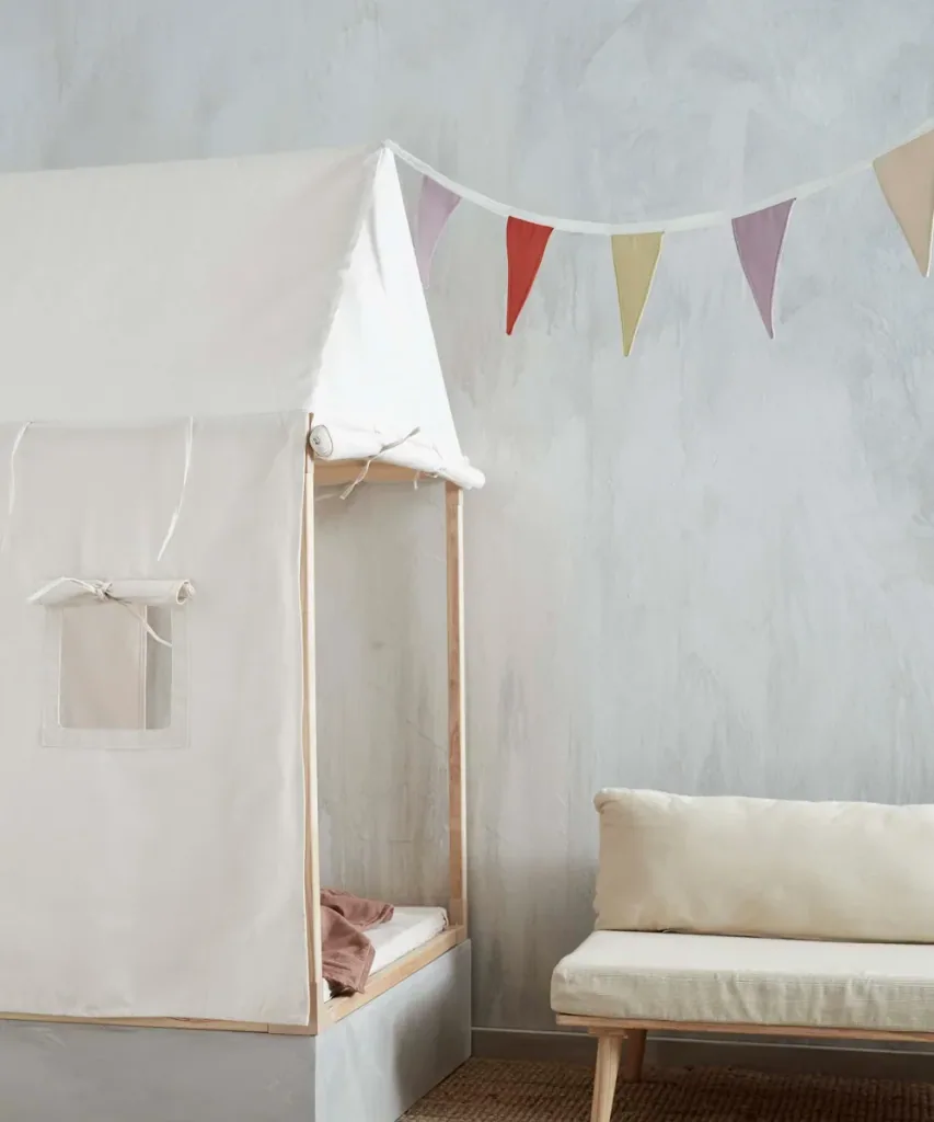 Kids Concept stoffen slinger rood paars