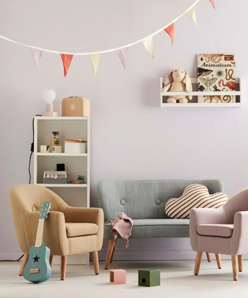 Kids Concept stoffen slinger rood paars