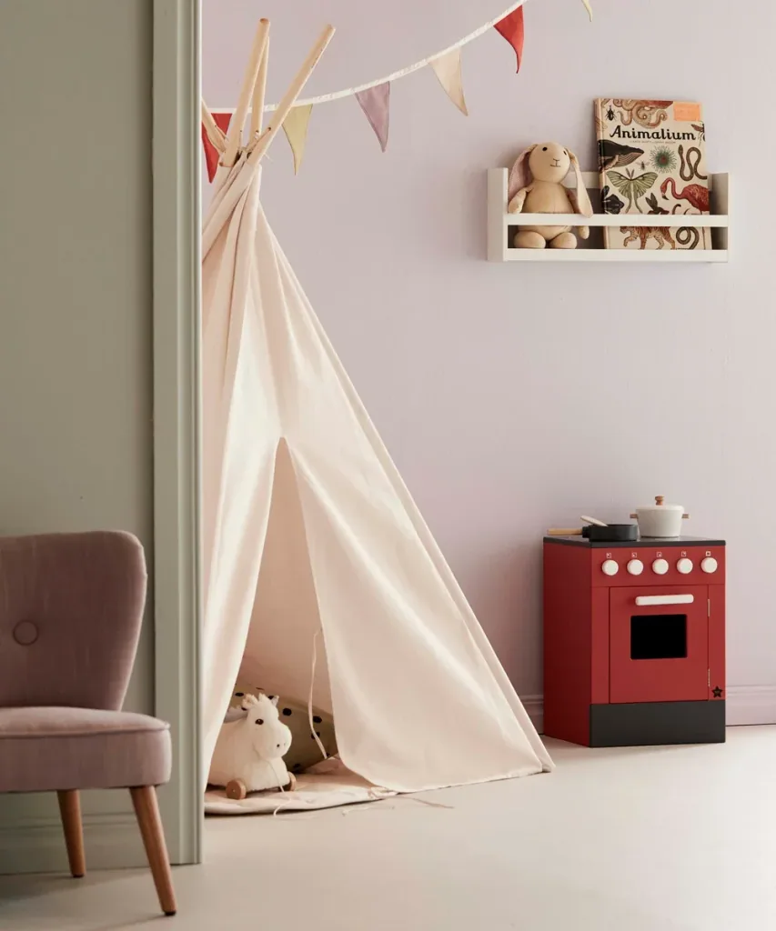 Kids Concept stoffen slinger rood paars