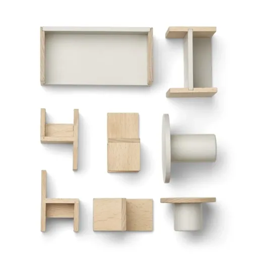 Liewood "Gillian" poppenhuis meubeltje beige