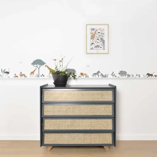 Lilipinso poster savanne dieren bustel