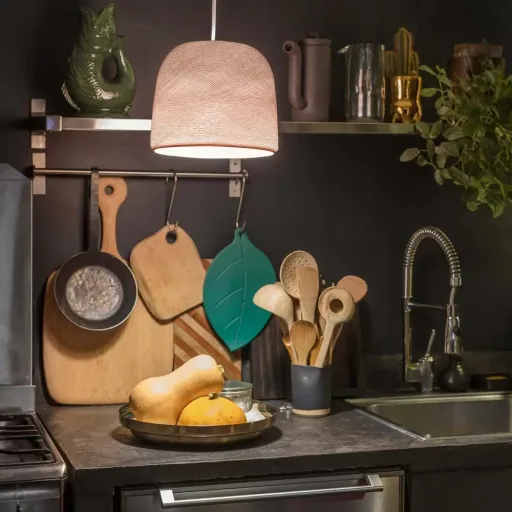 Neef Paul hanglamp bel incl. fitting lichtroze