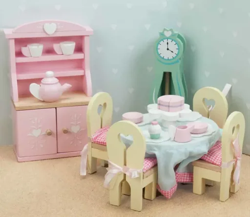 Le Toy Van poppenhuis accessoires eetkamer Daisy Lane