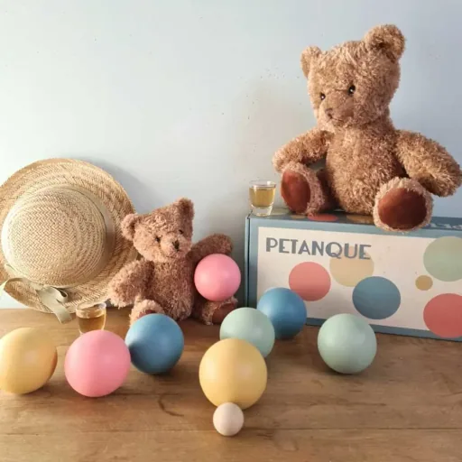 Egmont Toys Petanque - Boccia hout pastel