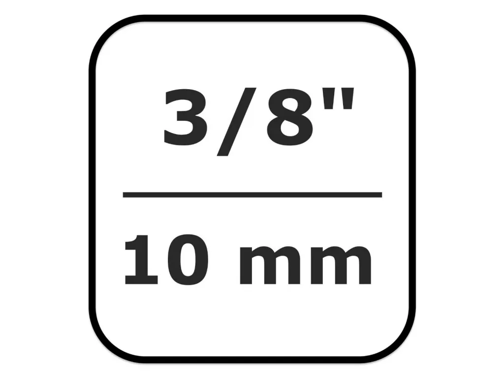 Gloeibougiesleutel 3/8" met Gelenk - 10mm Dopsleutel