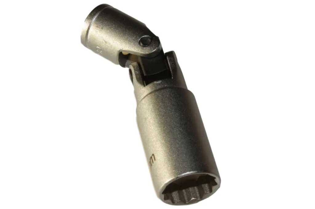 Gloeibougiesleutel 3/8" met Gelenk - 10mm Dopsleutel