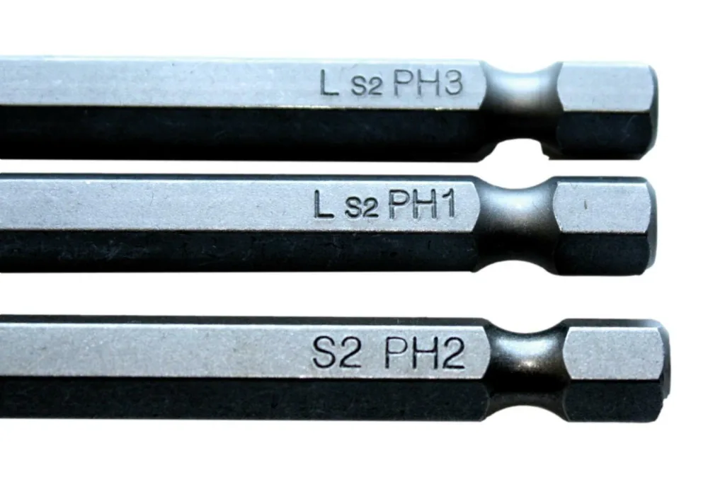 PH1 Bit Lang 200mm S2 Staal - Professionele Kwaliteit