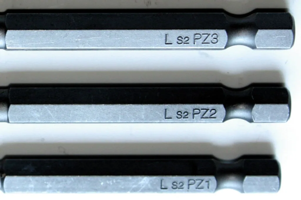 PZ1 Bit 100mm S2 Staal - Schroevendraaierbit Industrie Kwaliteit