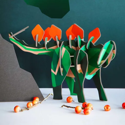 studio ROOF 3D dinosaurus Stegosaurus karton