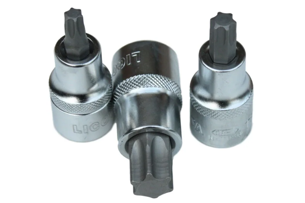 zeskant Doppenset 9-delig, T20-T60, 1/2 inch