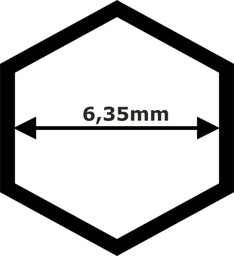 SDS Plus Bithouder Magnetisch, 6,35mm Hex