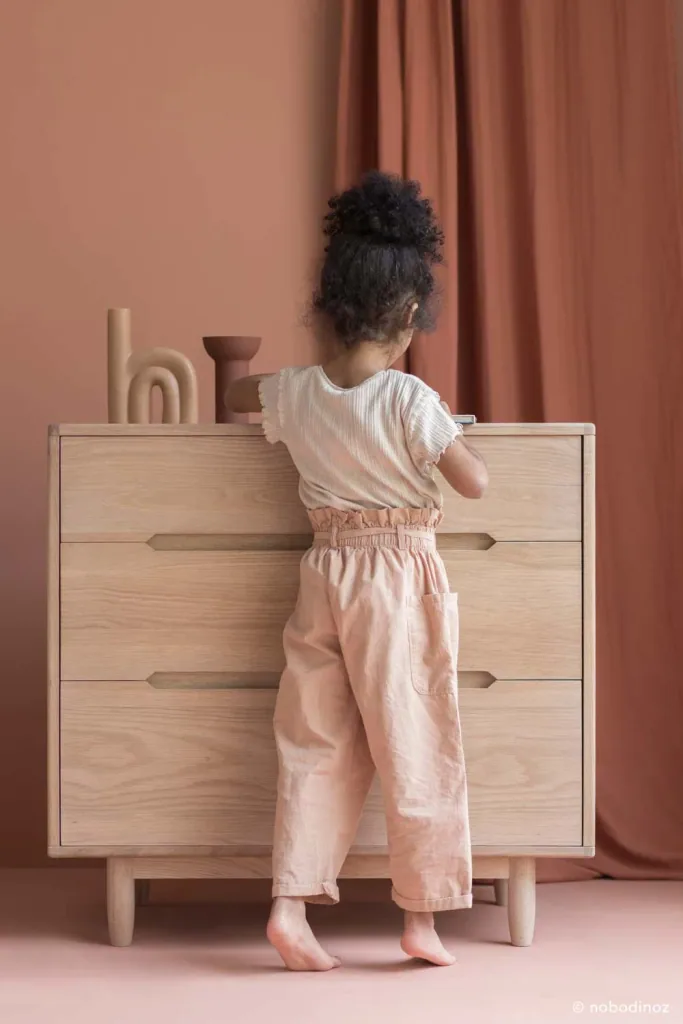 Nobodinoz commode "Pure" eikenhout
