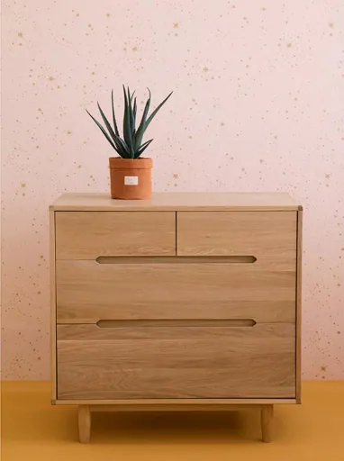 Nobodinoz commode "Pure" eikenhout