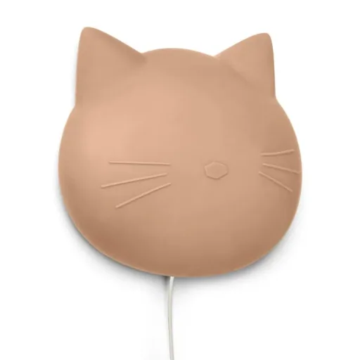 Liewood wandlamp "Vega" kat silicone toscane roze