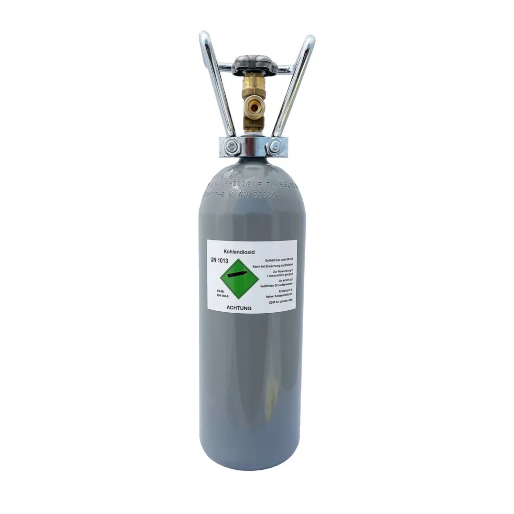 CO2 fles (koolstofdioxide), 2 kg