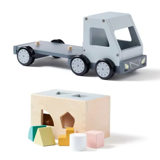 Kids Concept speelgoed speelwagen hout