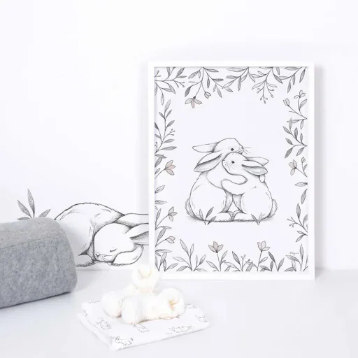 Lilipinso poster knuffel konijn