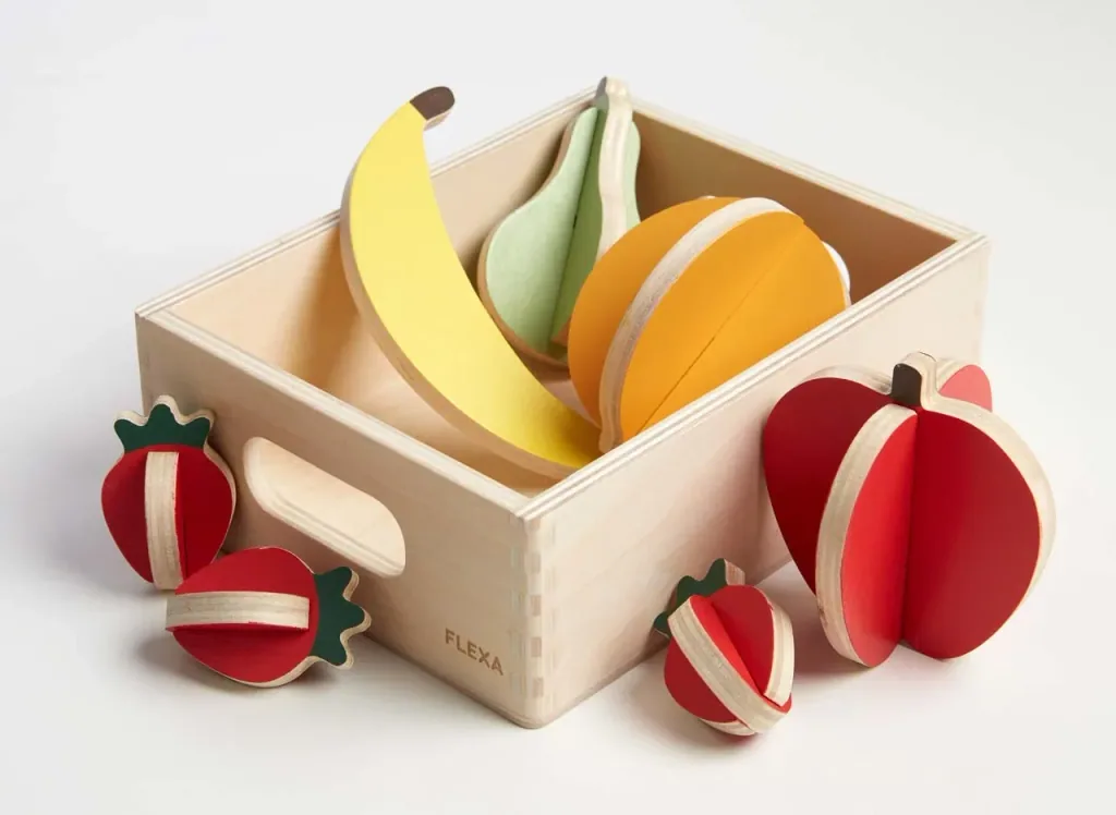 Flexa speelvoeding hout fruit