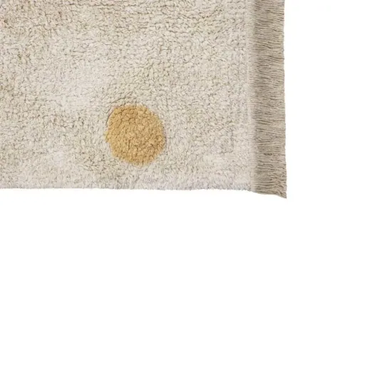 Lorena Canals wasbaar tapijt "Hippy Dots" honing