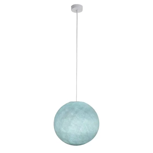 Neef Paul hanglamp bol groot incl. fitting lichtblauw