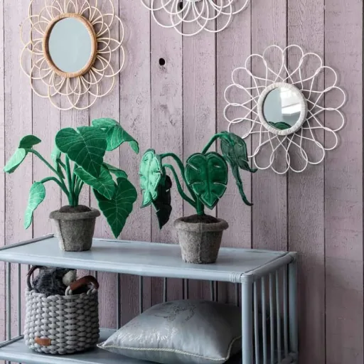 Kidsdepot decoratie plant vilt Alocasia
