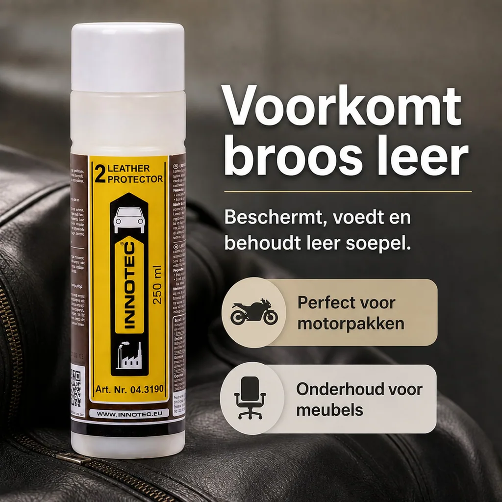 Lederbeschermer, Leder onderhoud, Leder verzorging, Leder bescherming, Leder impregneren, Leder behandelen, 250 ml